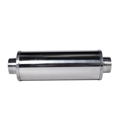 China Reduce Noise 5-10 DB 2 Inch Stainless Steel Noise Reduction Fan Muffler for sale