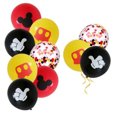 China Party Decration Balloons Color Globos De Latex Balloons Custom Helium Wholesale Cartoon Printed Balloons for sale