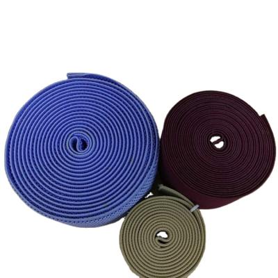 China Durable Reliable Polyester Webbing Sling 3T Polyester Webbing Sling Women Lifting Flat Belt for sale