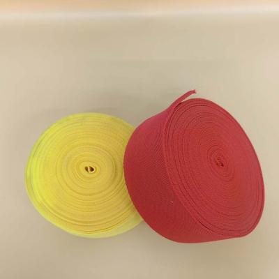 China Viable Colored Custom Polypropylene PP Webbing Storage Ribbon Bag Strap Making PP Simple Webbing Tape for sale