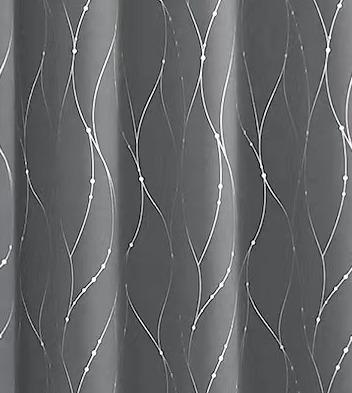 China Hot Stamping Blackout Fabric Silver Foil Upholstery Fabric Blackout Silver Foil Hot Stamping Foil For Curtains Fabric for sale