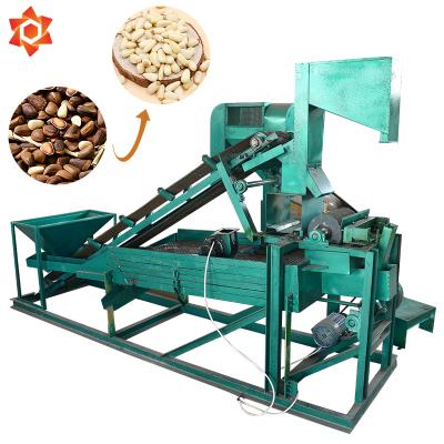 China nut processing nut processing device sheller nut biscuit cracking machine for sale pine nuts pine cone sheller for sale