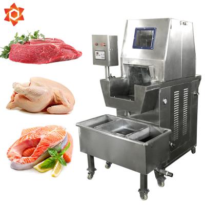 China Natural Meat Tenderizer Machine YS-12 Beef Needle Injector Meat Processing Equipment Multi Syringe Injector for sale