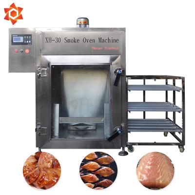 China Industrial Electric Smoke Oven Machine YX-500 Digital Meat Smoker Pork Meat Food Processing Machines for sale