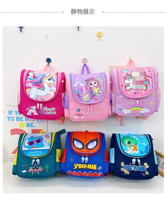 China The Other Toddler Large Capacity Cartoon Charater Unicorn Backpack Schoolbag Spiderman Kitty Unicorn Backpack Big Hello For Girl Boy for sale