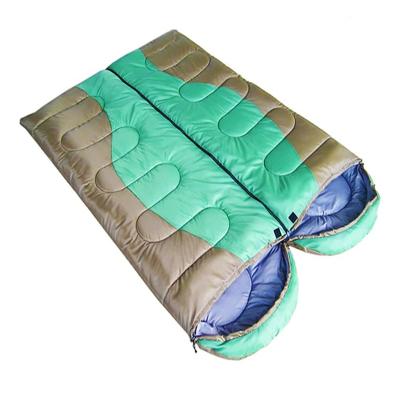 China Envelope Type Double Top Down Sleeping Bag Winter Sleeping Bag Manufacturer Camping Goose Goose for sale