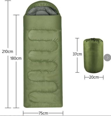 China Camping Bag Sleeping Style Envelope 3season Hybrid Type Soft And Comfortable Adult Waterproof Outdoor Rise for sale