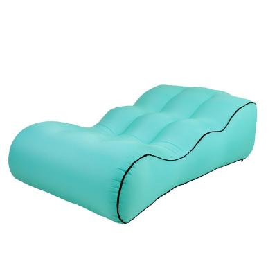 China Hybrid Type High Quality Air Sofa Air Mattress Sofa Beach Camping Lazy Sleeping Bag for sale