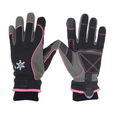 China Hot Men's Ski Heated Winter Skiing Outdoor Ski Gloves Winter Autumn S-M-L-XL Snowboarding Full Finger Non-slip Amazon Sale Fashion Custom Made for sale