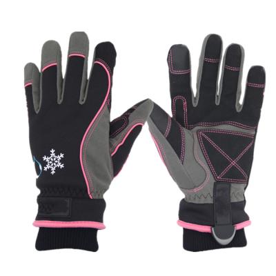 China Fashion Electrics Heated Gloves Motorcycle Heat Resistant Winter Racing Glove Multi Color Leather Waterproof USB for sale