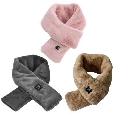 China Wholesale Customized Medium 2022 New Scarf Men's Winter Heating Warm Shawl USB Heating Filling for sale