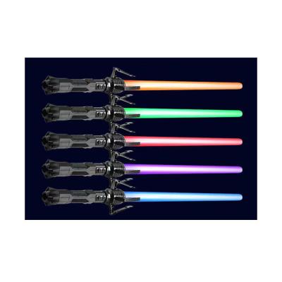 China Plastic Easy To Carry Light Saber Sword Wars Game Kids Toys Light Up Swords Toys Saber Laser Light Sword for sale