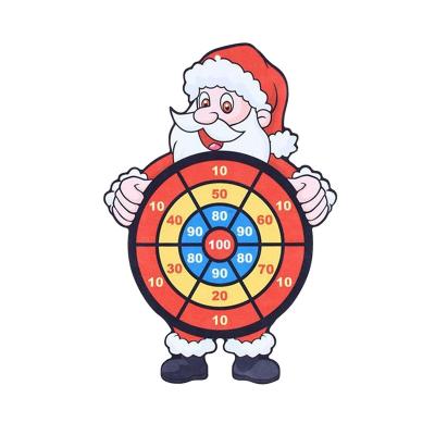 China New Hot Sticky Balls Parent-child Toy Santa Claus Cartoon Sticky Ball Darts Toy YS001-1 for sale