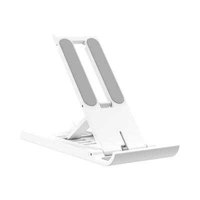 China Universal Portable Slim Plastic Adjustable Lazy Table Desktop Cell Phone Foldable Mobile Stand Stand Holder in good quality and price for sale