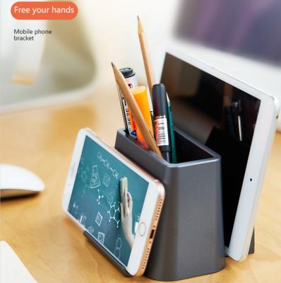 China PORTABLE creative phone desk stand pen stand in good design and good quality for storage make desk tidy for sale