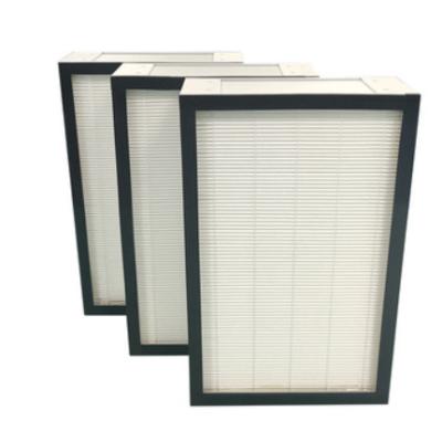 Chine Filtre à air en fibre de verre ultrafin, salle blanche Filtre HEPA H13 H14 U15 99,99% d' efficacité à vendre