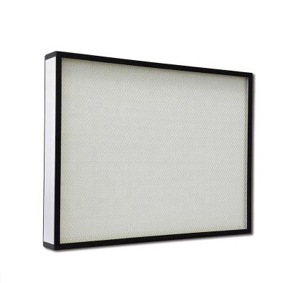 China AHU Clean Room HEPA Filter voor laminaire luchtstroom Hood H12 H13 H14 Te koop