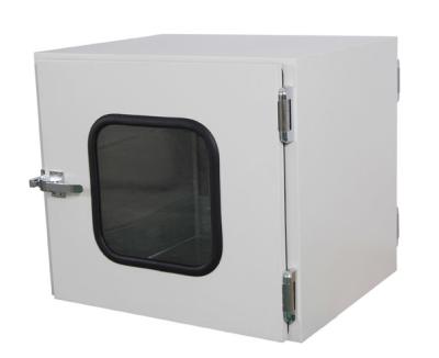 China Cleanroom Interlock Laboratory Pass Box, Air Shower Roestvrijstalen Pass Boxes Te koop