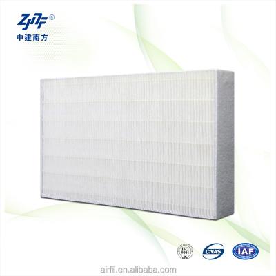 China Material de fibra de vidro Filtro de elementos de limpeza de ar Umidade máxima ≤ 100%HR para filtros plissados à venda