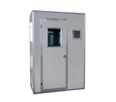 China Unidades de ducha de aire de acero inoxidable de 1250W con puerta de persiana de PVC en venta