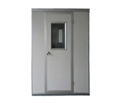 China Efficiency Clean Room Air Shower with Powerful Air Speed Roller Shutter Door and Stainless Steel Construction en venta