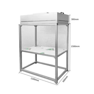 Cina Hepa Laminar Air Flow Bench Armadio Verticale 1200m3/H Per laboratorio di funghi in vendita