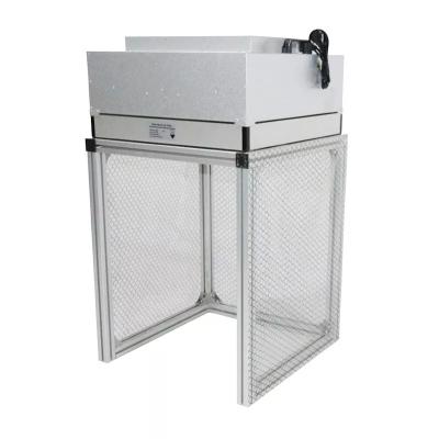 Chine 99.99% 0,3um Efficacité du tuyau d'air et de l'eau bobine d'écoulement laminaire horizontale armoire HEPA H14/U15 type de filtre aluminium/acier inoxydable à vendre