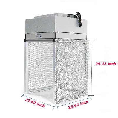 Chine Capot de débit d'air laminaire personnalisable Options horizontales et verticales pour la filtration de l'air dans les salles blanches à vendre