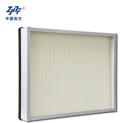 China Efficiëntie 99,97% 0,3um Clean Room Hepa Filter Box voor maat 1170*570*69mm Te koop