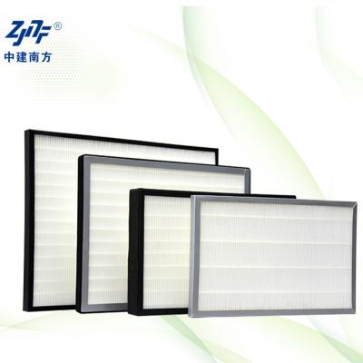 China 1170*570*69mm HEPA-filters voor schoonruimte met EVA/EPDM-inwendige strook en maat Te koop