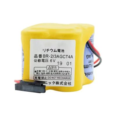 China Manufacturing Plant Fanuc PLC battery  BR-2/3AGCT4A 6V for sale