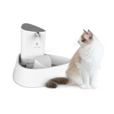 China Automatic Pet Water Fountain LED Light Dog Cat Water Drinking Fountain 1.5L Electric Dispenser for sale