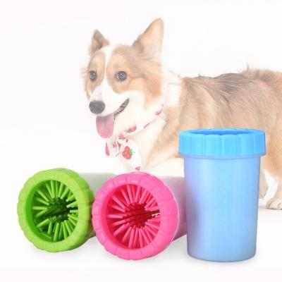 China Wholesale New Design Pet Cleaning Paw Cleaner Cup Portable Pet Viable Cleaning Manufacturer and Dog Grooming Products for sale