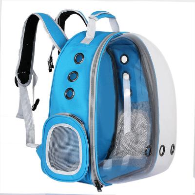 China Wholesale 2021 New Design Breathable Pet Cages Outdoor Travel Cat Show Carrying Backpack Bag Carrier Bag for sale