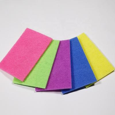 China Viable Scrubber Top Scrubber Scrubber Durable Kitchen Scrubber Cleaning Pad Kitchen Colors Faith Abarasive Pad for sale