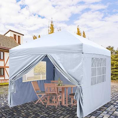 China UV-resistant Cheap Printed Outdoor Tents Pop Up Trade Show Beach Gazebos For Events Canopy Folding Gazebo 3x3 Wall Tent for sale