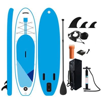 China High speed blue custom logo sip paddle board inflatable surf board serenelife unisex stand up paddle board with pump for sale