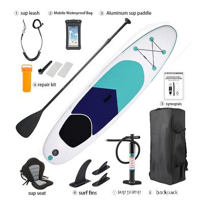 China Factory custom big sip unisex stand up paddle board inflatable dropshipping with sip board bag for sale