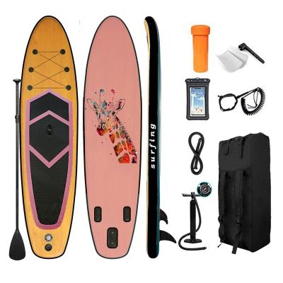 China Unisex Aqua M SUP Inflatable Wooden Board Paddle Carbon Sip Manufactory Paddle With Accessories for sale