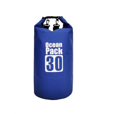 China Custom Logo 500D PVC Tarpaulin Waterproof High Quality Ocean Comfortable Package Waterproof Dry Bag 2L 3L 5L 10L 15L 20L 30L for sale