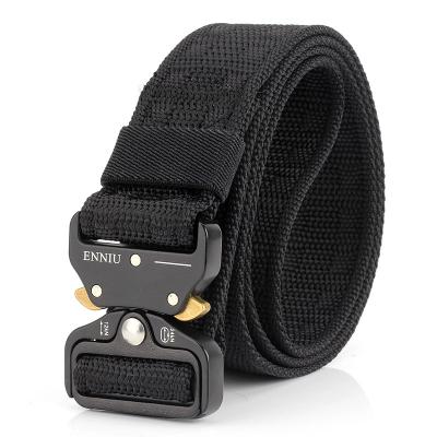 China Wholesale Quick Release Nylon Buckle Alloy Band Outdoor MEN Amazon Tactics Outdoor Quick Dry Belt for sale