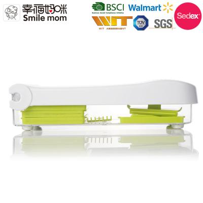 China F1282-1 Sustainable Easy To Use Manual Vegetable Dicer Slicer Cleaver for sale