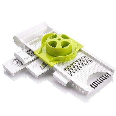 China Sustainable Smile Mum 5 In 1 Manual Kitchen Vegetable Grater Multi Function Grater for sale