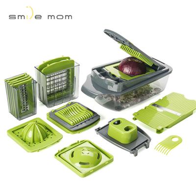 China 11 Viable in 1 Manual Mandoline Vegetable Slicer for sale