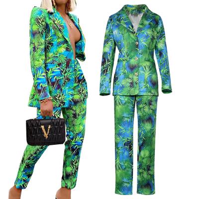 China High Quality Anti-wrinkle Ladies Fashion OEM Women Pant Suits For Office Women Suit Pants for sale