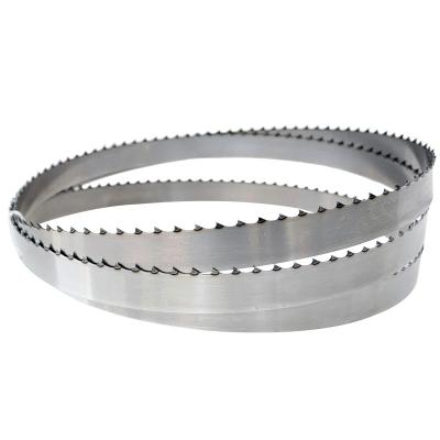 China Bone Saw Blade Stainless Steel USA Imported Fast Butcher Cutting Processing Frozen Meat Beef Steak Bone Machine Band Saw Blade 7/8IN for sale