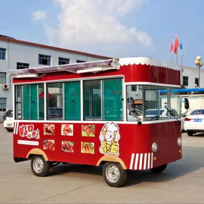 China Commercial catering Hot selling electric food truck, Italian mobile food truck, ice cream truck, electric breakfast truck, gourmet electric vehicle for sale