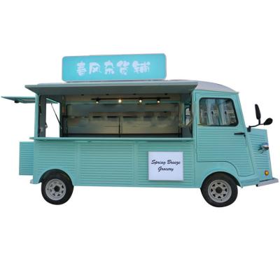 China Commercial catering Hot Selling Electric Hot Dog Cart Fast Food Truck Pizza Big Food Van Coffee Truck Halal Dining Car Mobile Food Truck for sale