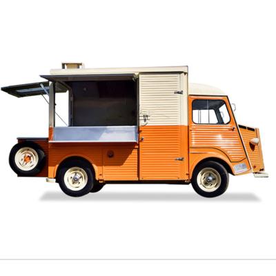 China Commercial catering Hot Sale Full Kitchen Equipment Mobile Restaurant Ice Cream Street Food Snack Truck Pizza Waffle Sandwiches Food Cart for sale