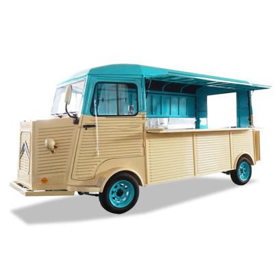 China Commercial catering Fast Small Mobile Bakery Food Shaved Square Ice Cream Cart Truck Quality Food Trailers trailer For Sale for sale